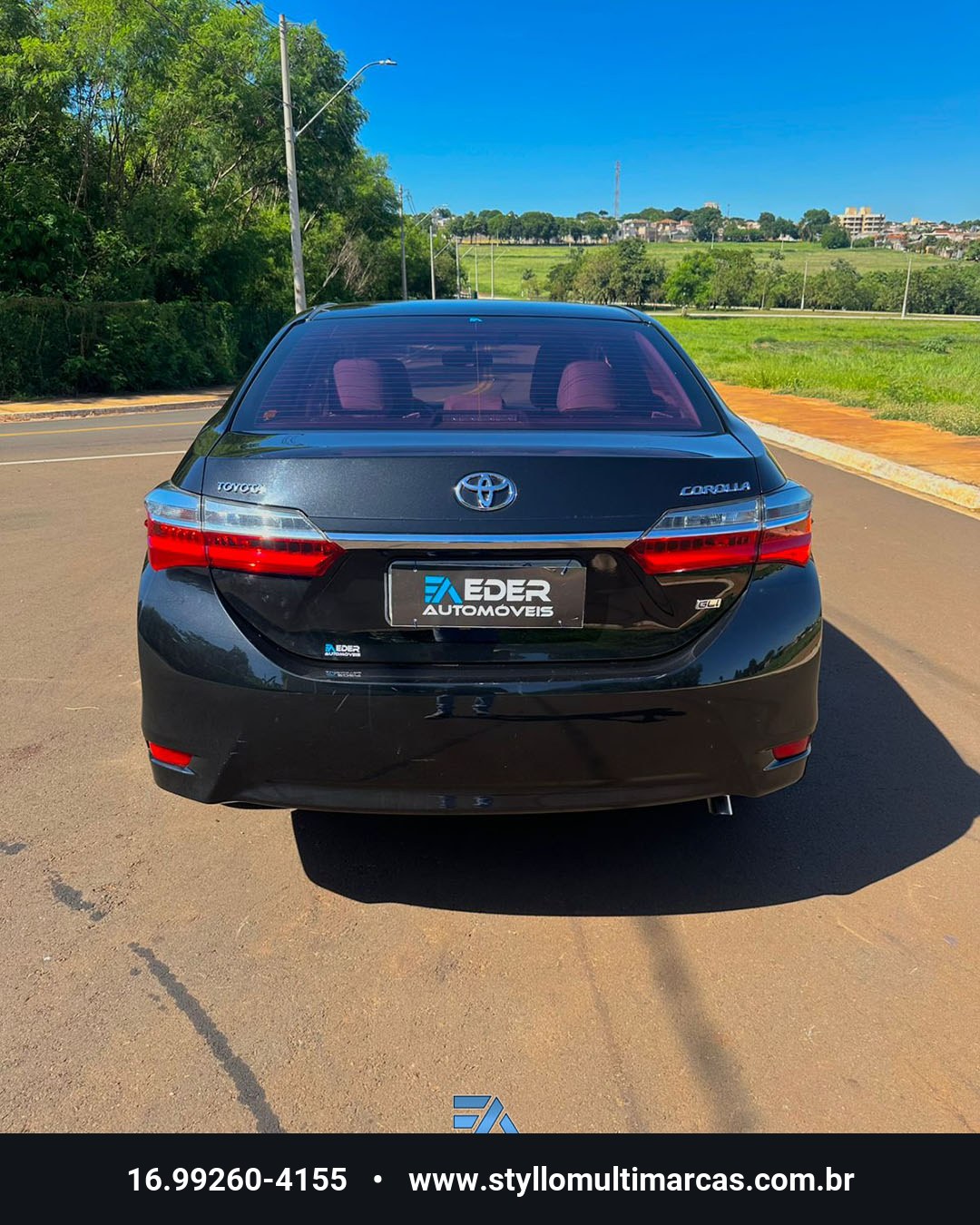 Post publicado por uma garagem que usa o Garagy